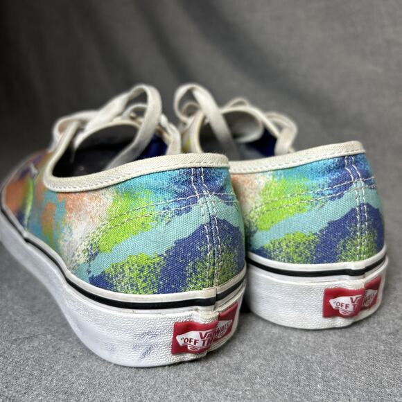 Vans Authentic Retro Mart Low Top Canvas Multicolor Sneaker W 9.5 M 8 - Picture 4 of 7